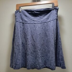 Toad & Co Floral Blue Women's Skirt